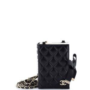 Chanel Cc Book Card Holder With Chain #205798C30B